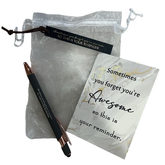 Thank you Gift Set Engraved Appreciation Gift Book and Pen | Reminder - Picture 7 of 8